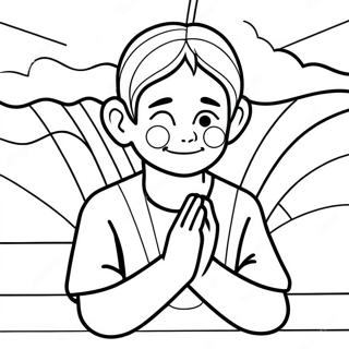 Praying For You Coloring Page 37926-31546