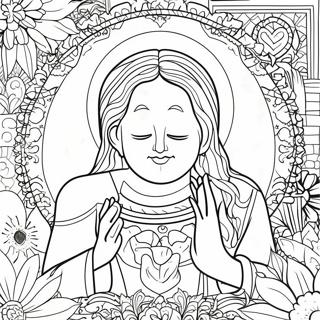 Praying For You Coloring Pages