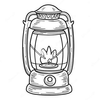 Lantern Coloring Page 37936-31554