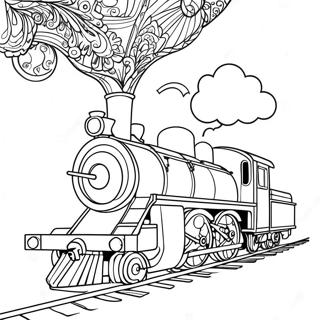 Steam Locomotive Coloring Page 37967-31581