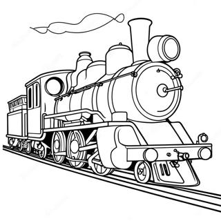 Steam Locomotive Coloring Page 37967-31584