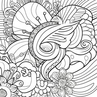 American Traditional Tattoo Coloring Page 37976-31587