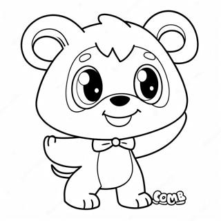 Gloomy Bear Coloring Page 38066-31659