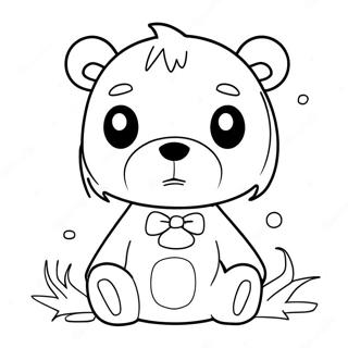 Gloomy Bear Coloring Page 38066-31660