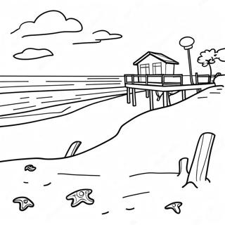 Outer Banks Coloring Pages