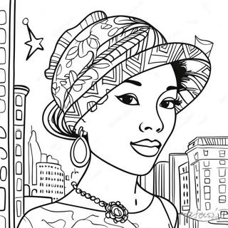 Harlem Renaissance Coloring Page 38126-31702