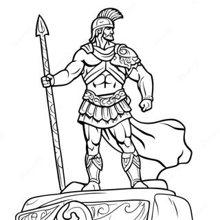 Z Achilles Coloring Pages