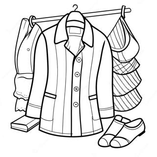 Clothes Coloring Page 38156-31730