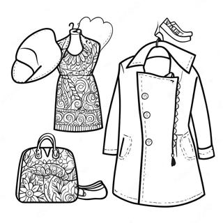 Clothes Coloring Page 38156-31731