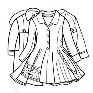 Clothes Coloring Page 38156-31732