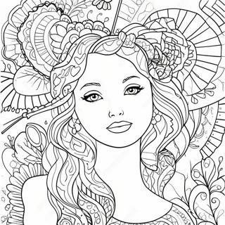 Self Love Affirmation Coloring Page 38167-31742