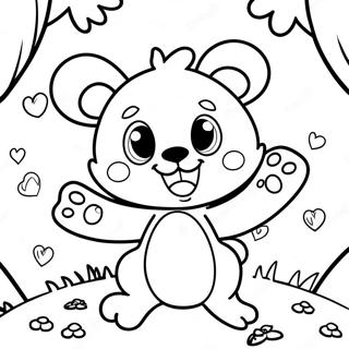 Cuddly Happy Tree Friends Coloring Page 38177-31755