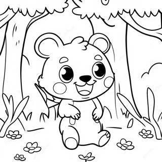 Cuddly Happy Tree Friends Coloring Page 38177-31756