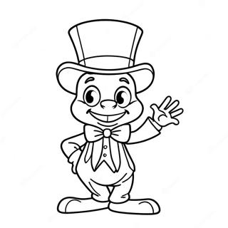 Jiminy Cricket Coloring Pages