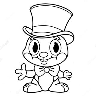 Jiminy Cricket In A Top Hat Coloring Page 38197-31763