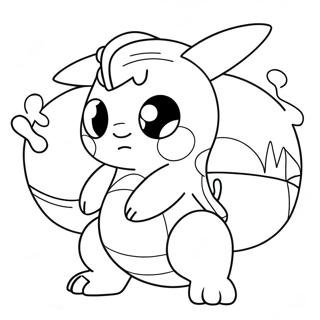 Mega Pokemon Coloring Page 381-302