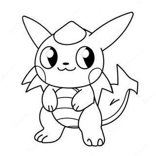 Mega Pokemon Coloring Page 381-304