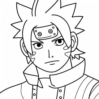 Sasuke Naruto Coloring Pages