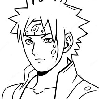 Sasuke Naruto Coloring Page 3820-3091