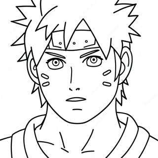 Sasuke Naruto Coloring Page 3820-3092