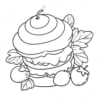 Cherry Jam Strawberry Shortcake Coloring Page 38216-31770