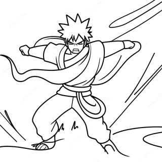 Sasuke Uchiha In Battle Coloring Page 3821-3095