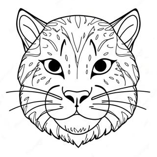 Wildcat Coloring Pages