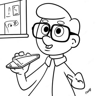 Adventurous Mr Peabody And Sherman Coloring Page 38237-31799