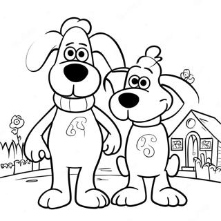 Wallace And Gromit Coloring Page 38246-31802