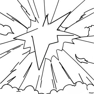 Lightning Bolt Coloring Page 38257-31817