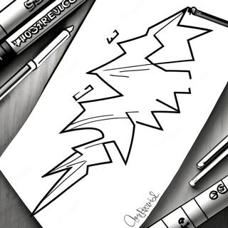 Lightning Bolt Coloring Page 38257-31820