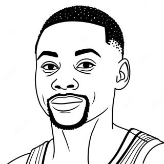 Damian Lillard Coloring Page 38266-31816