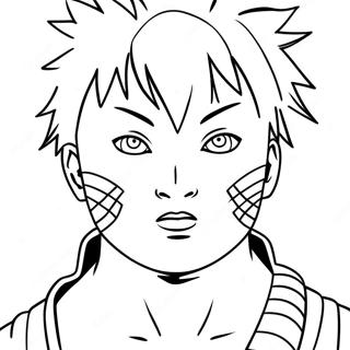 Gaara Coloring Page 38306-31850