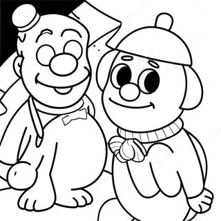 Burt And Ernie Coloring Page 38316-31860