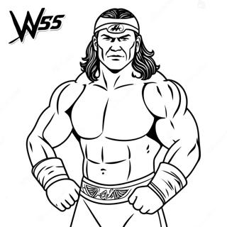 Wwe Coloring Page 38326-31866