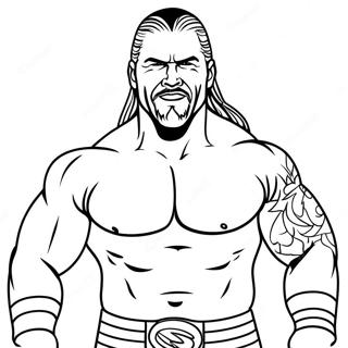 Wwe Coloring Page 38326-31867