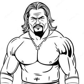 Wwe Superstars In Action Coloring Page 38327-31870