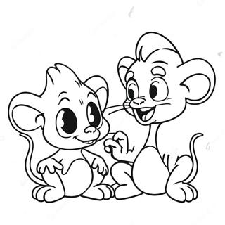 Pinky And The Brain Coloring Page 38346-31882