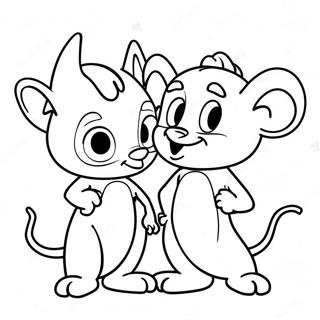 Pinky And The Brain Coloring Page 38346-31883