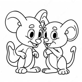 Pinky And The Brain Coloring Page 38346-31884