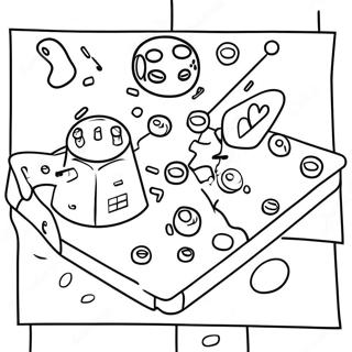 Board Game Coloring Page 38376-31908