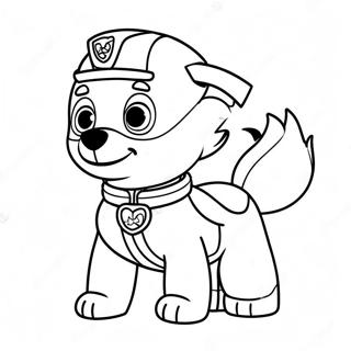 Everest Skye Everest Paw Patrol Coloring Pages