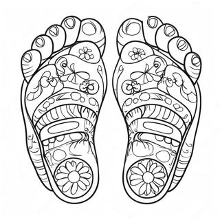 Feet Coloring Page 38396-31923