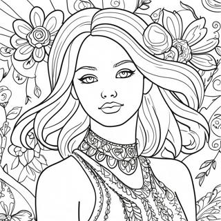 Realistic Fashion Coloring Page 38416-31938