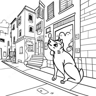 Ghetto Street Art Coloring Page 38426-31946