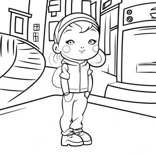 Ghetto Street Art Coloring Page 38426-31947