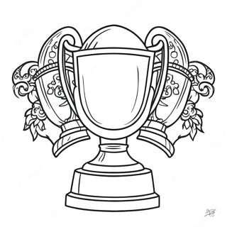 Trophy Coloring Page 38436-31951