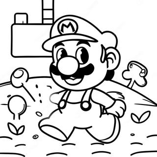 Super Mario Bros 3 Coloring Pages