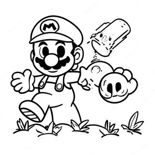 Super Mario Bros 3 Coloring Page 38446-31964