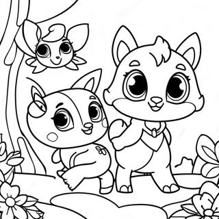 Enchantimals Coloring Pages